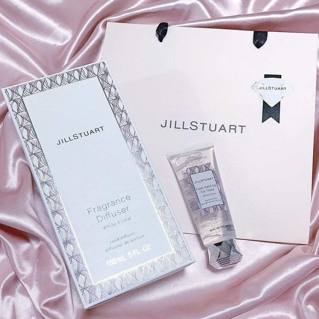 フレッシュハンドジェル フォートラベル ホワイトフローラル/JILL STUART/ハンドジェルを使ったクチコミ（2枚目）