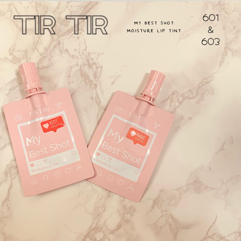 マイ ベスト ショット モイスター リップ ティント/TIRTIR(ティルティル)/リップティントを使ったクチコミ（2枚目）