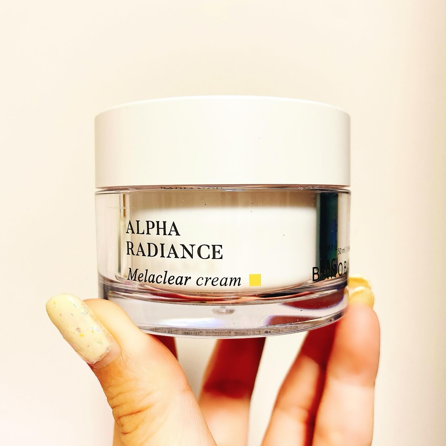 アルファラディアンスメラクリア クリーム/BANOBAGI/フェイスクリームを使ったクチコミ（1枚目）