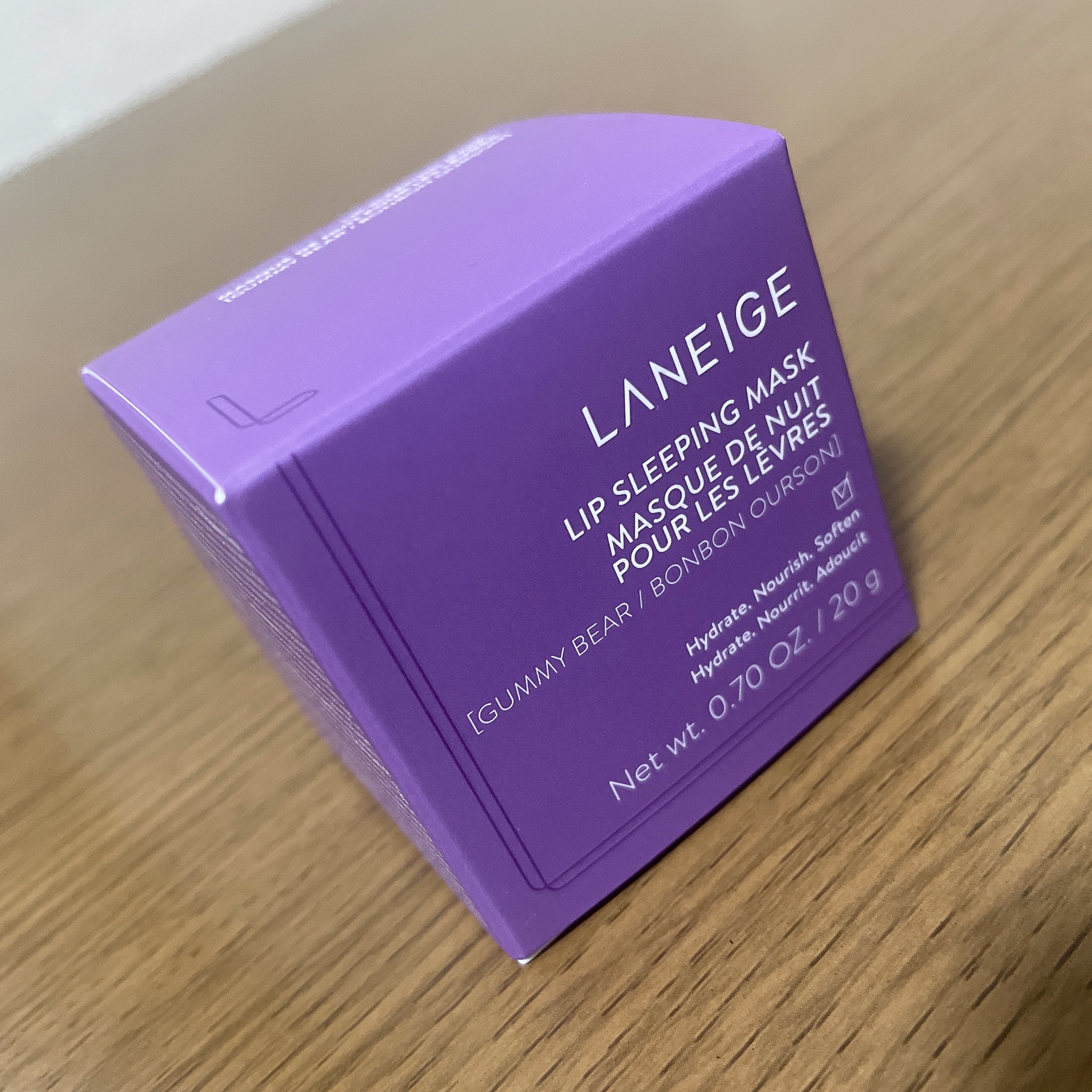 リップスリーピングマスク グミベア/LANEIGE/リップバームを使ったクチコミ（1枚目）