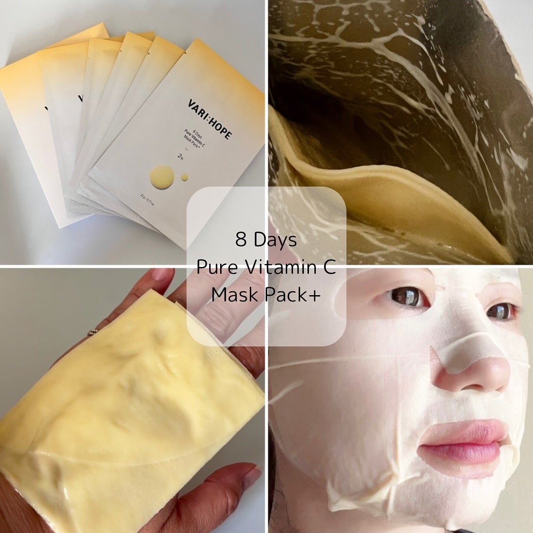 8デイズピュアビタミンCアンプル/VARI:HOPE/美容液を使ったクチコミ(4枚目)