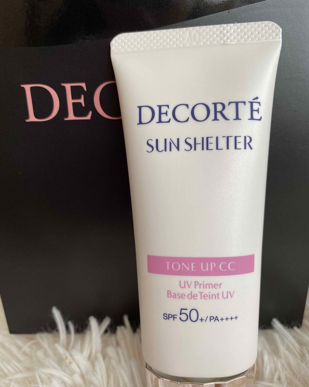 サンシェルター トーンアップCC/DECORTÉ/CCクリームを使ったクチコミ(1枚目)