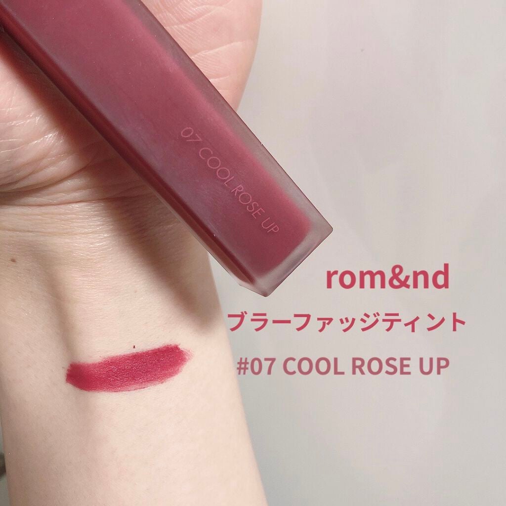 rom&nd ブラーファッジティント/rom&nd/リップティントを使ったクチコミ(2枚目)