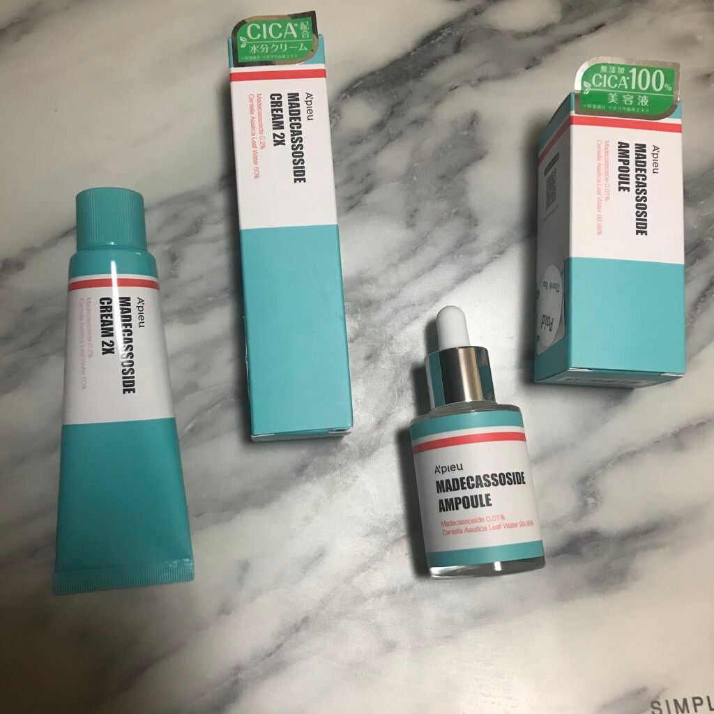 マデカソ CICAクリーム /A’pieu/フェイスクリームを使ったクチコミ(1枚目)