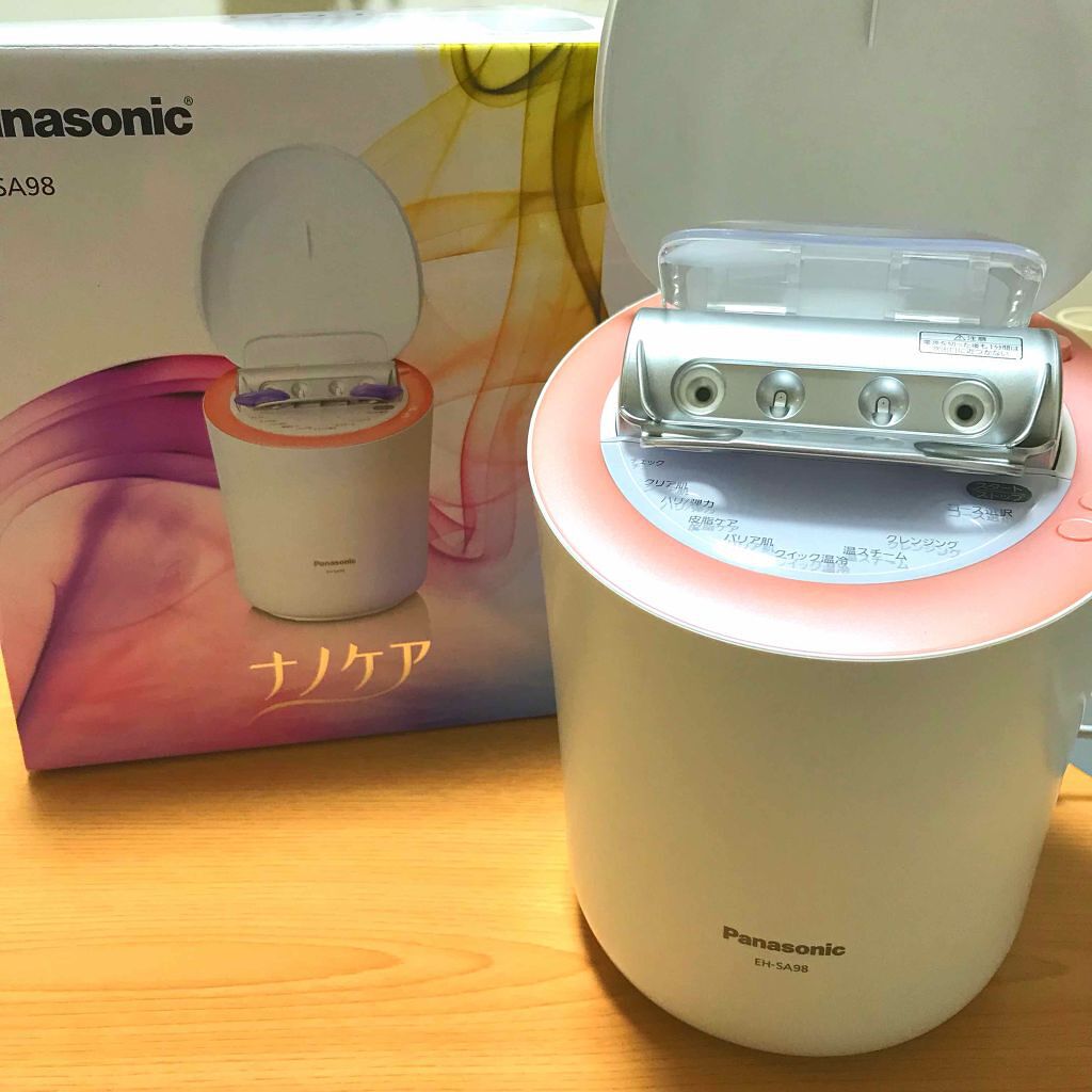 スチーマー ナノケア/Panasonic/美顔器・マッサージを使ったクチコミ（1枚目）