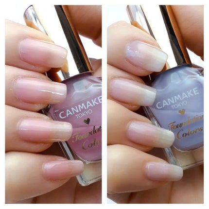 ファンデーションカラーズ/キャンメイク/マニキュアを使ったクチコミ(1枚目)