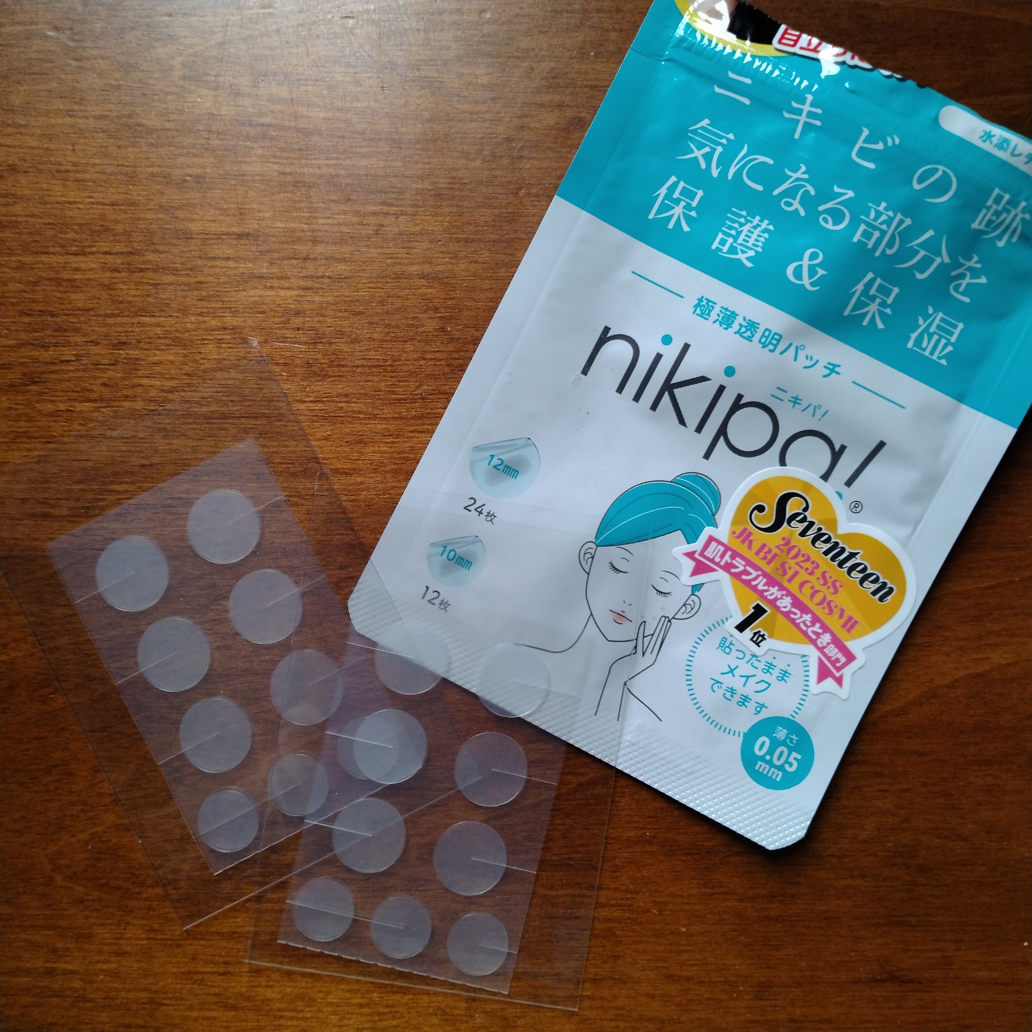 極薄透明パッチ nikipa!/金冠堂/にきびパッチを使ったクチコミ（1枚目）