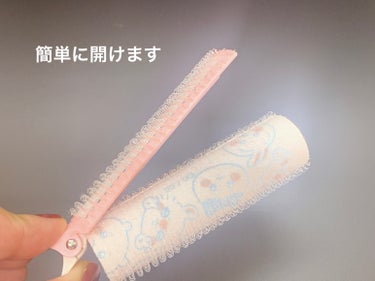 SHOBIDO ちいかわ 前髪カーラーのクチコミ「【使った商品】
SHOBIDOちいかわ 前髪カーラー

【商品の特徴】
ぺったんこな前髪をふん.....」（2枚目）