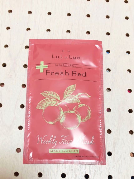ルルルンプラス フレッシュレッド/ルルルン/シートマスク・パックを使ったクチコミ(1枚目)