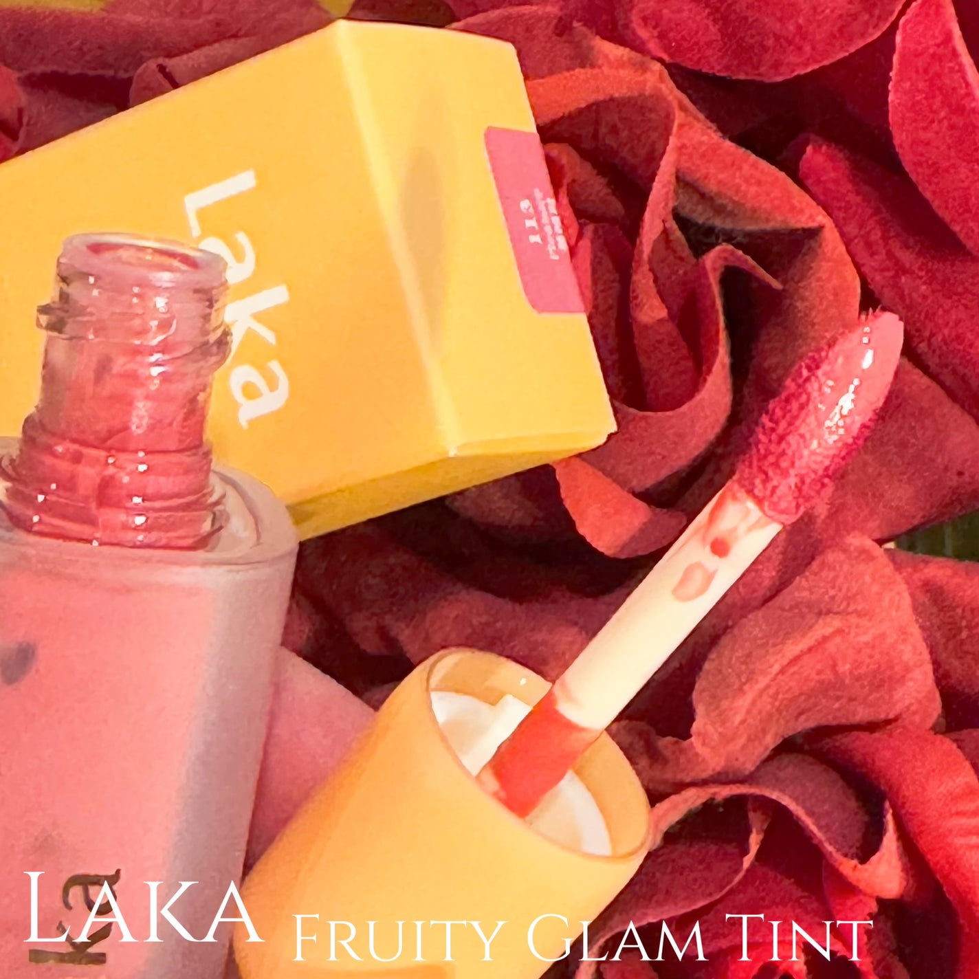 フルーティーグラムティント/Laka/リップティントを使ったクチコミ(3枚目)