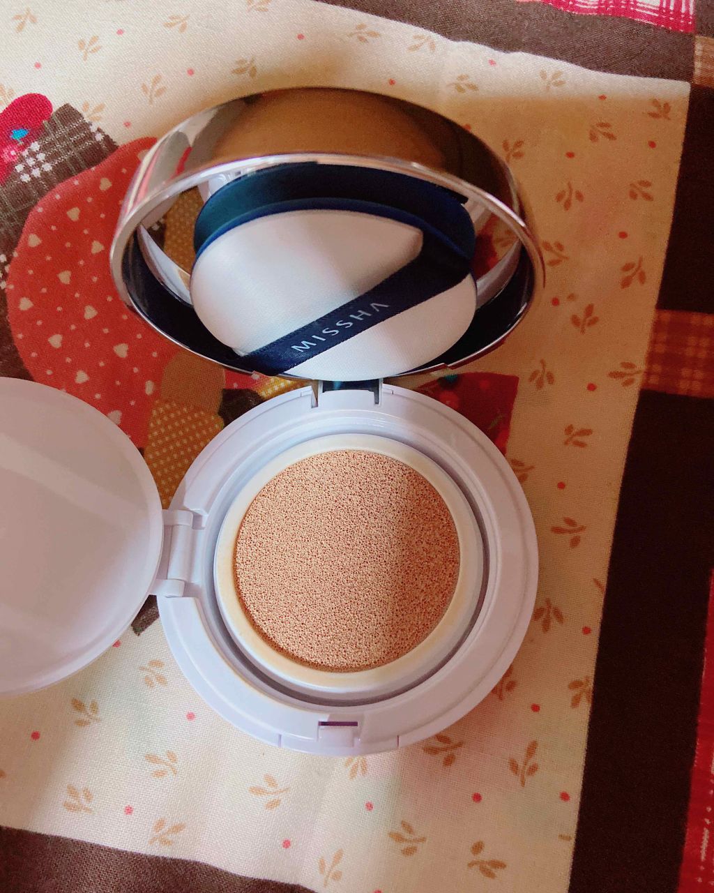 M クッションファンデーション(マット)/MISSHA/クッションファンデーションを使ったクチコミ(1枚目)
