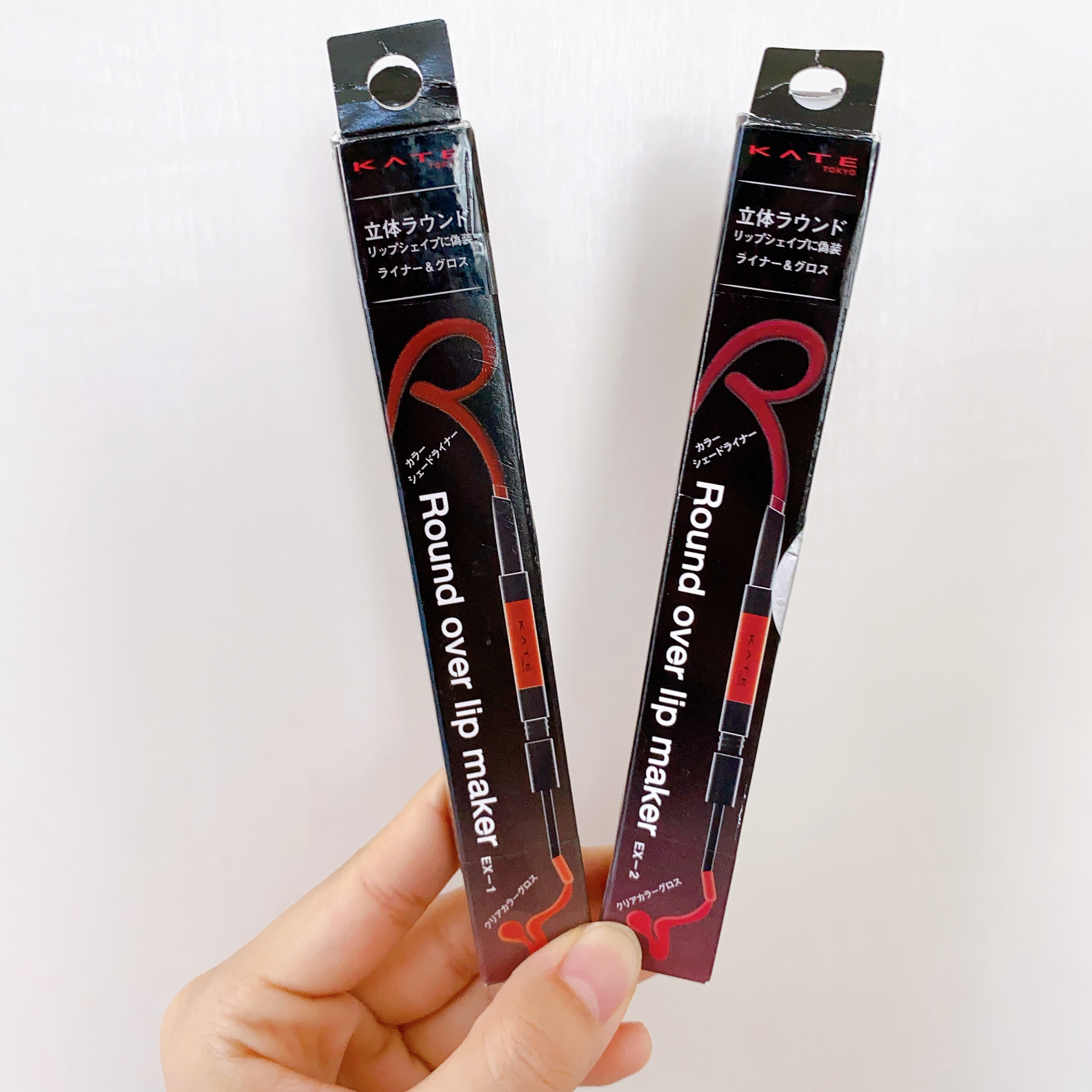 ラウンドオーバーリップメイカー/KATE/リップグロスを使ったクチコミ（2枚目）