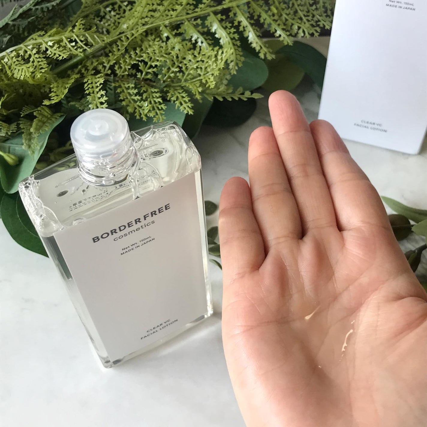 クリアVCフェイシャルローション/BORDER FREE cosmetics/化粧水を使ったクチコミ(3枚目)