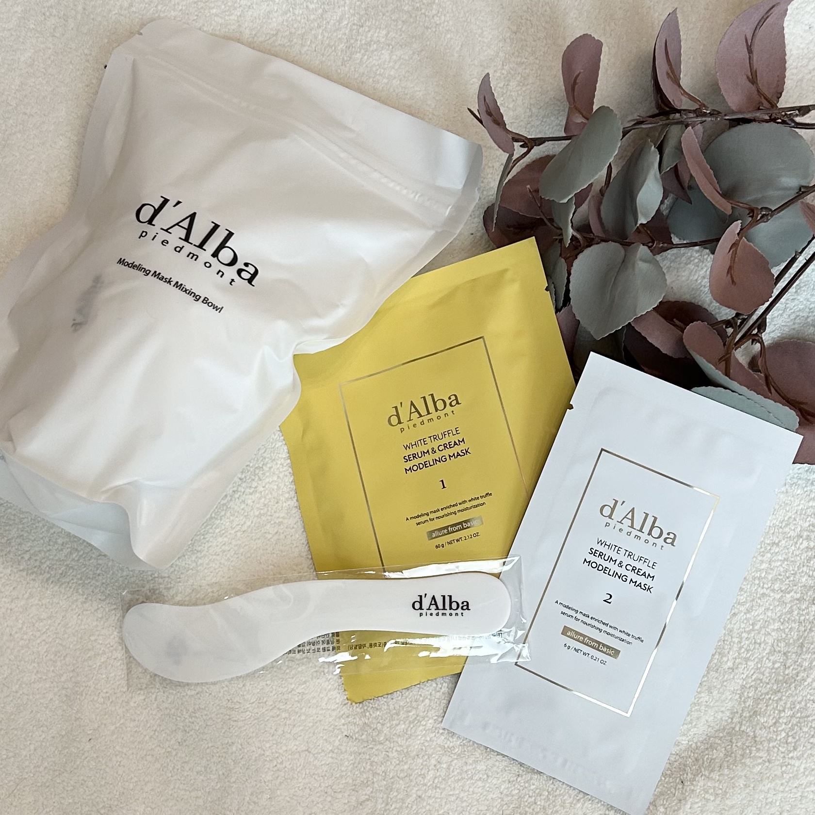 ホワイトトリュフセラムアンドクリームモデリングマスク/ダルバ/洗い流すパック・マスクを使ったクチコミ（2枚目）