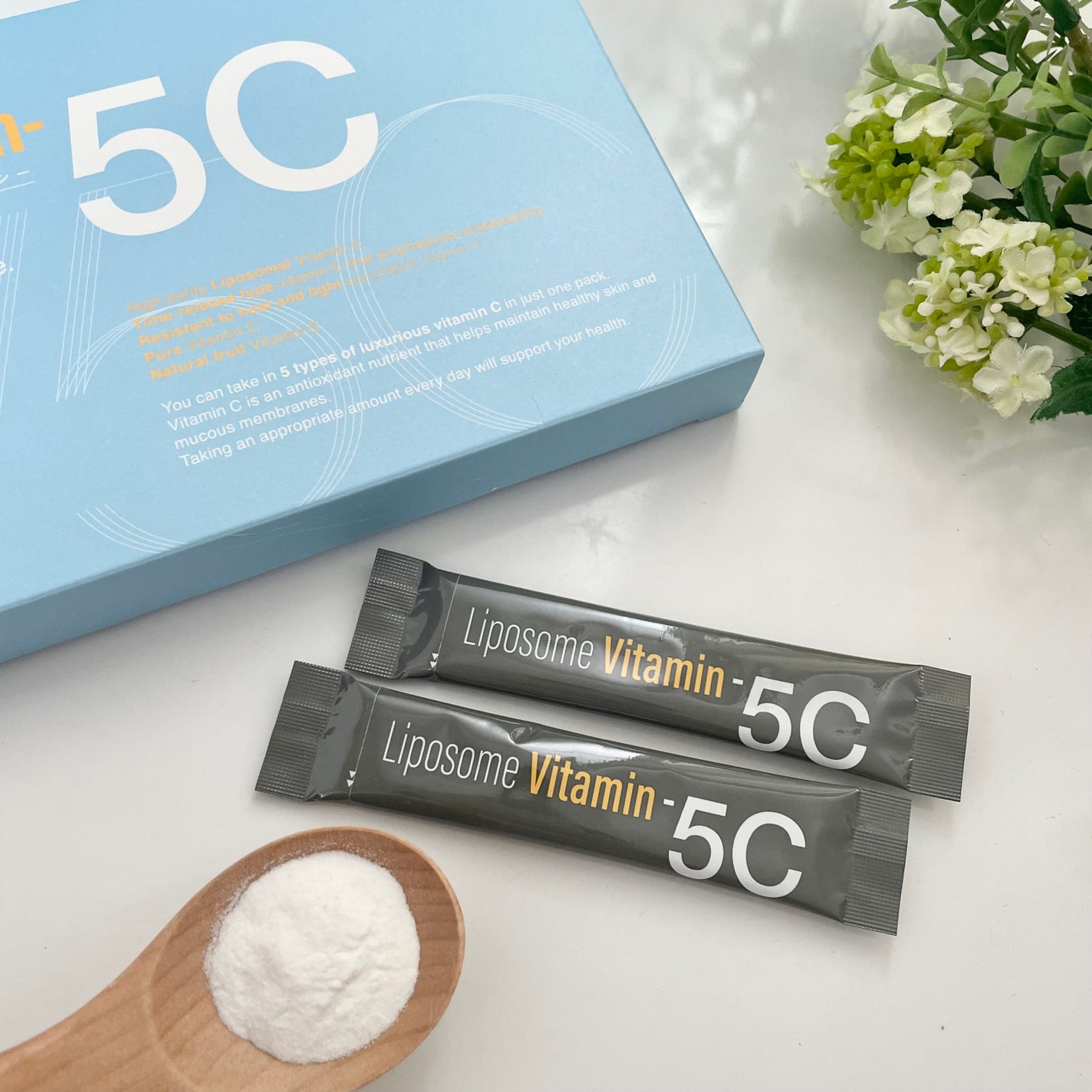 Liposome Vitamin - 5C/renaTerra/美容サプリメントを使ったクチコミ(3枚目)