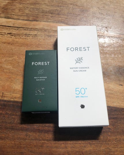 ウォータリーエッセンスUVクリーム/FoRest by Greenfinger/日焼け止めクリームを使ったクチコミ(2枚目)