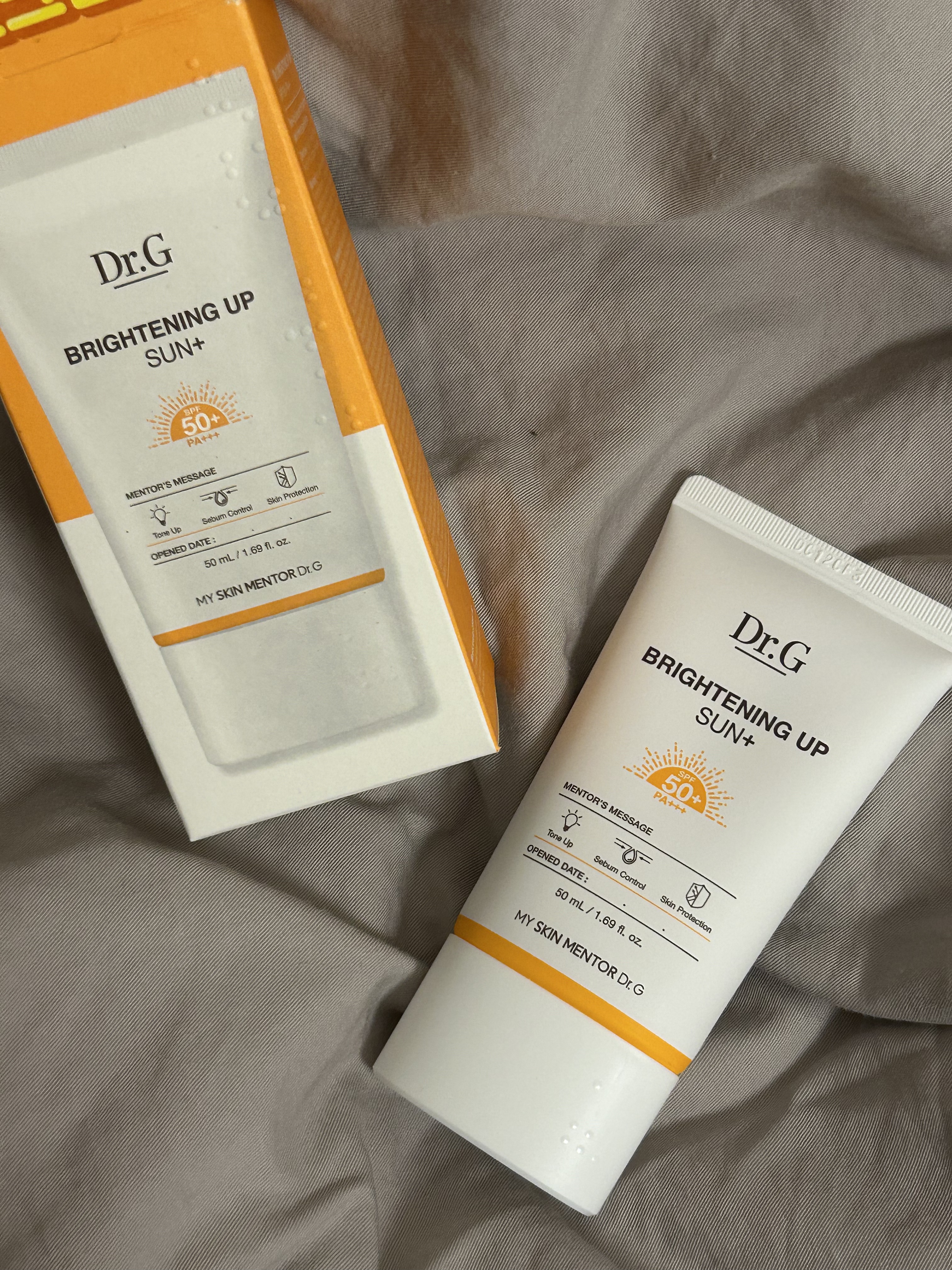 ブライトニングアップサンプラス/Dr.G/日焼け止めクリームを使ったクチコミ（2枚目）