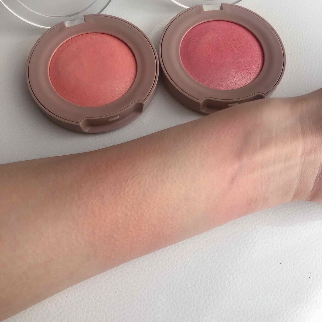 トゥルーディメンショングロウチーク/hince/パウダーチークを使ったクチコミ（2枚目）