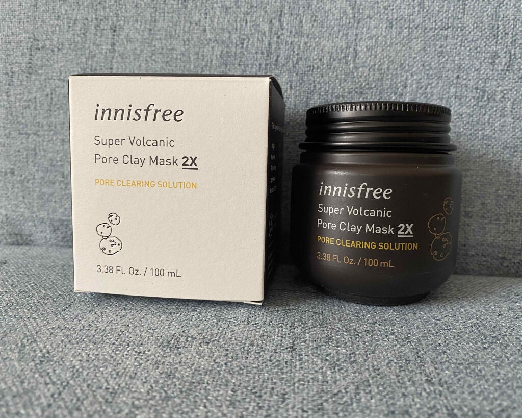 スーパーヴォルカニック ポア クレイマスク/innisfree/洗い流すパック・マスクを使ったクチコミ(1枚目)