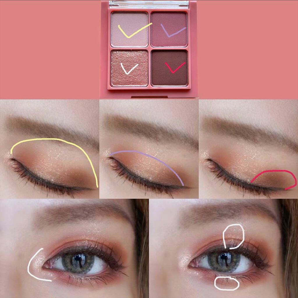 ベターザンアイズ ミュージックシリーズ/rom&nd/アイシャドウパレットを使ったクチコミ（3枚目）