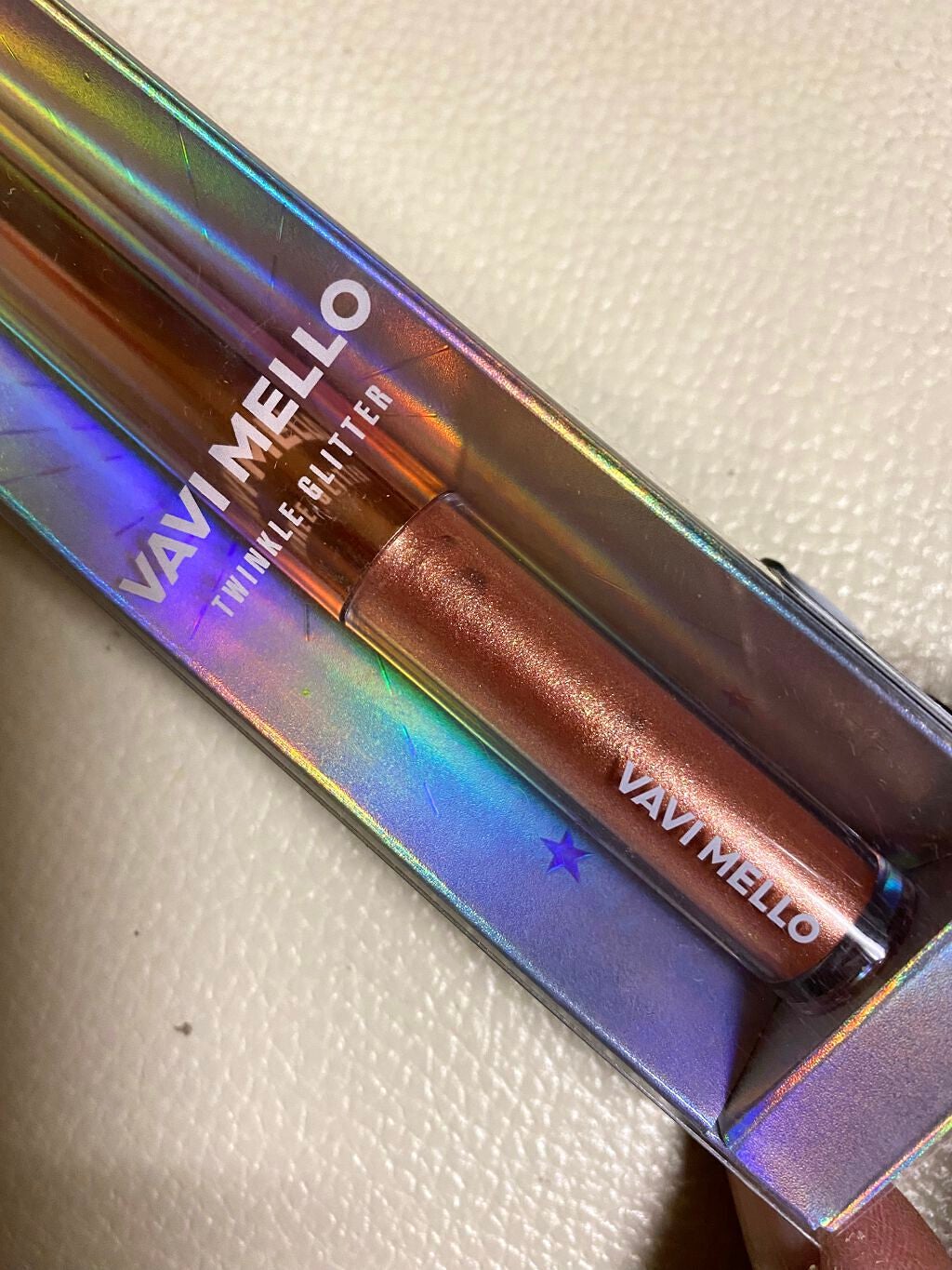 トゥインクルグリッター/VAVI MELLO/グリッターを使ったクチコミ(3枚目)