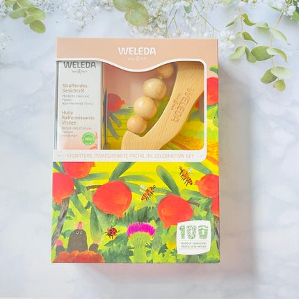 シグネチャー ざくろ フェイシャルオイル セレブレーションセット /WELEDA/その他キットセットを使ったクチコミ(2枚目)