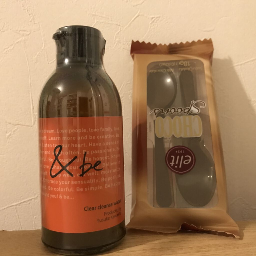 クリアクレンズウォーター N/＆be/クレンジングウォーターを使ったクチコミ（1枚目）