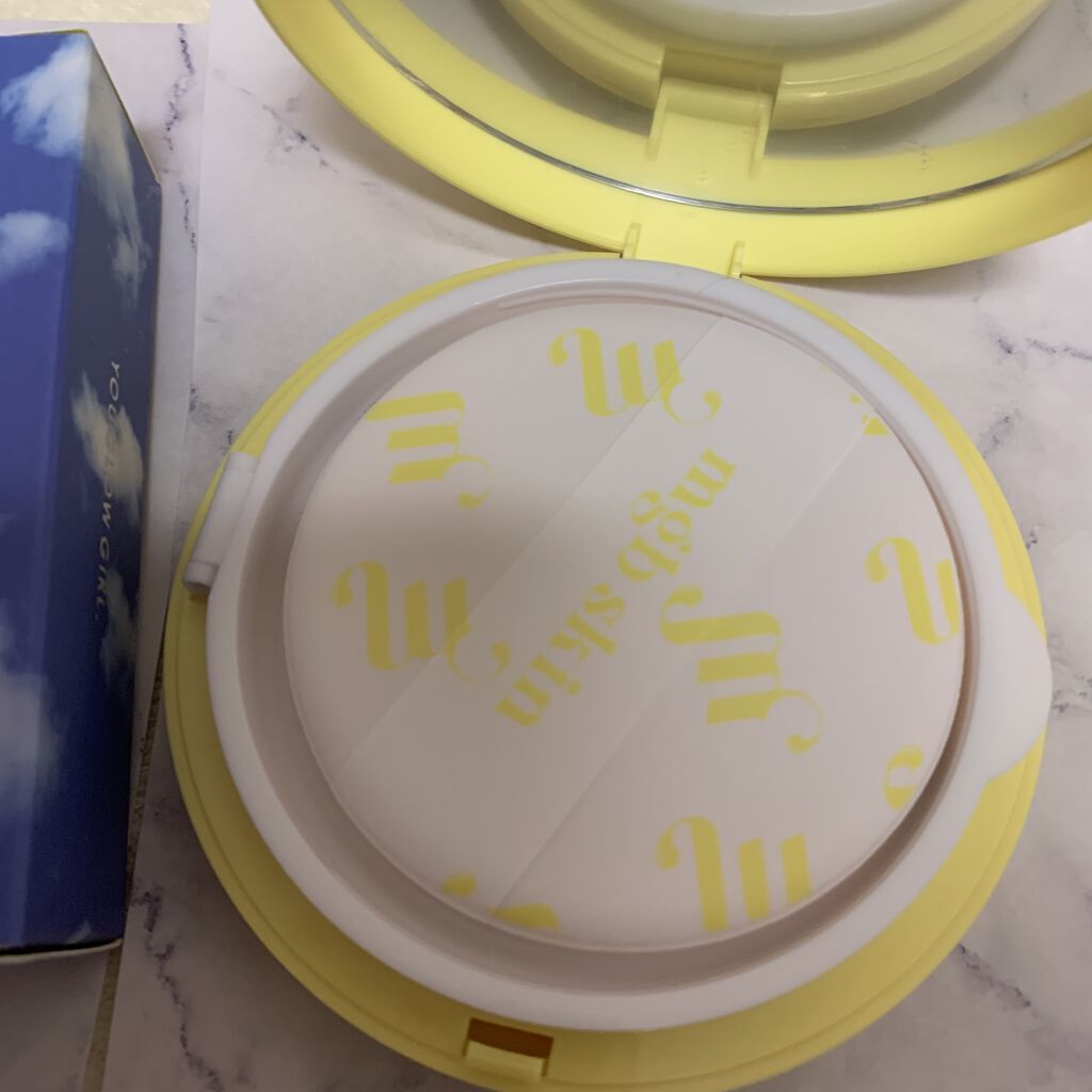 グロウ サン クッション/mgb skin/クッションファンデーションを使ったクチコミ（3枚目）