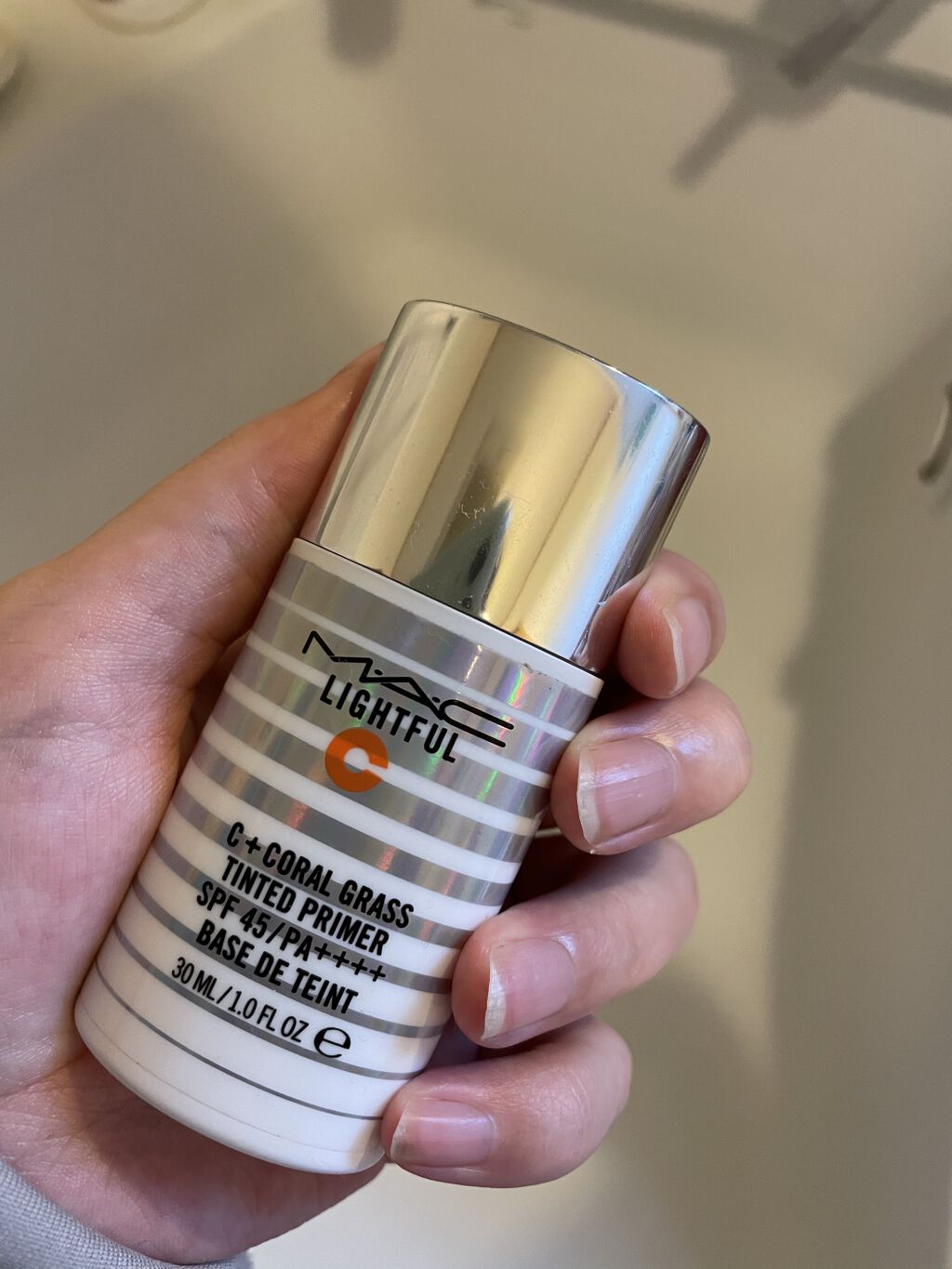 ライトフル Ｃ＋ティンティッド プライマーSPF45(PA++++)/M・A・C/化粧下地を使ったクチコミ（1枚目）