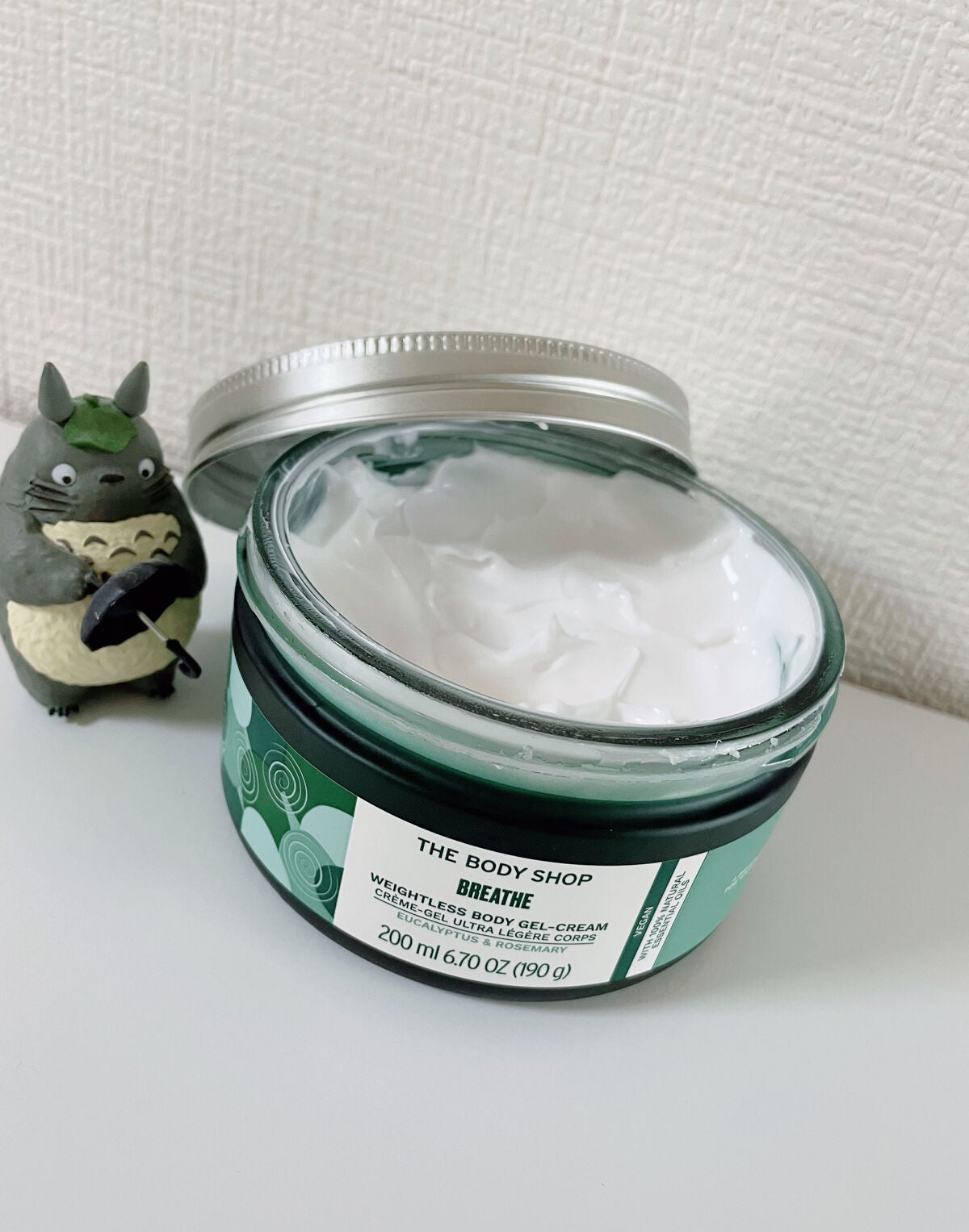 ウェルネス ボディジェルクリーム ユーカリ& ローズマリー/THE BODY SHOP/ボディクリームを使ったクチコミ(2枚目)