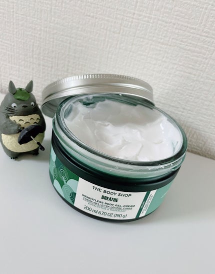 ウェルネス ボディジェルクリーム ユーカリ& ローズマリー/THE BODY SHOP/ボディクリームを使ったクチコミ(2枚目)