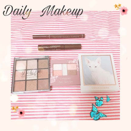 UR GLAM BLOOMING EYE COLOR PALETTE/U R GLAM/アイシャドウパレットを使ったクチコミ(1枚目)