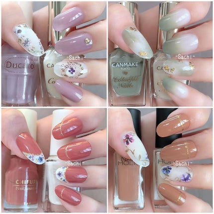 カラフルネイルズ/キャンメイク/マニキュアを使ったクチコミ(5枚目)