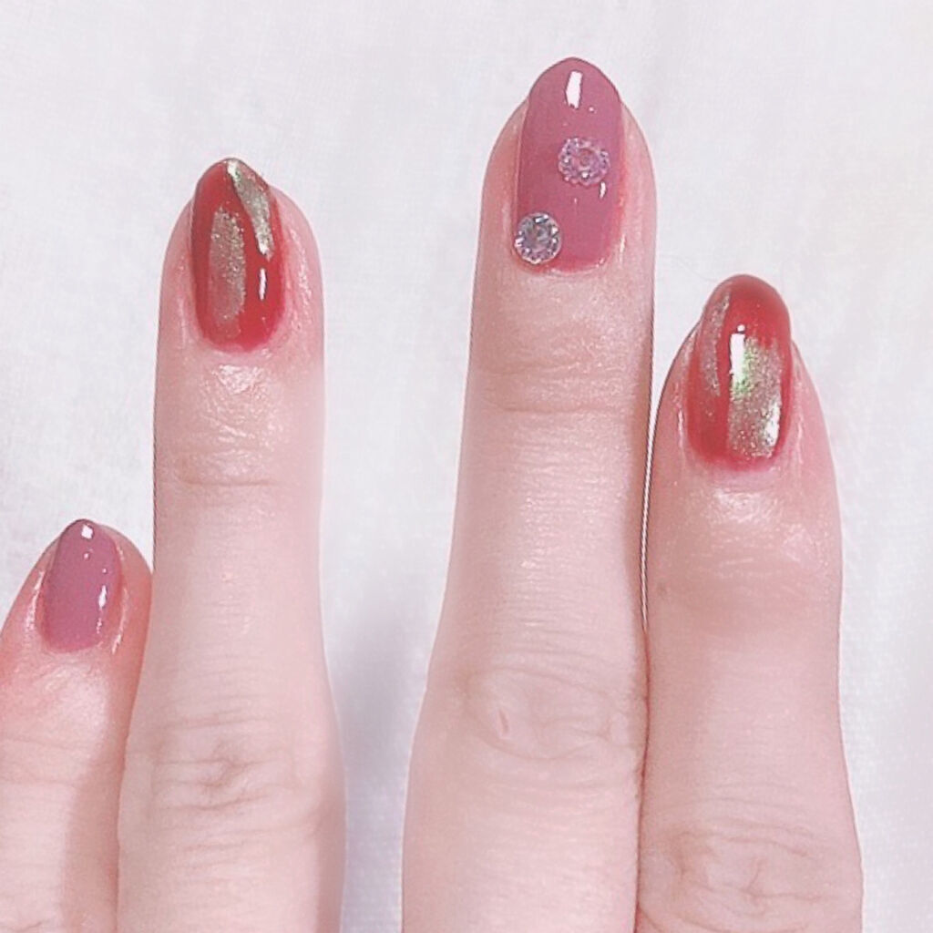 ネイル エナメル/ちふれ/マニキュアを使ったクチコミ（3枚目）