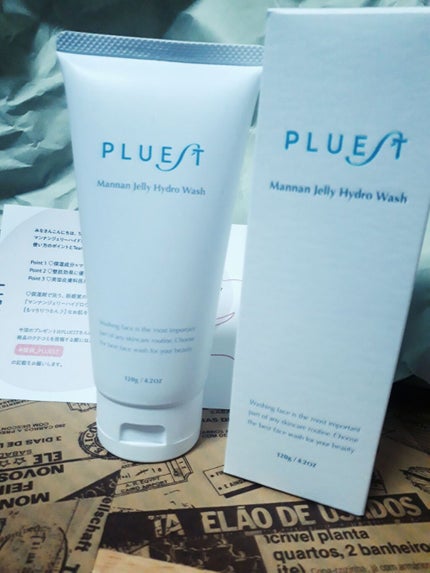 マンナンジェリーハイドロウォッシュ/PLUEST/洗顔料を使ったクチコミ(1枚目)