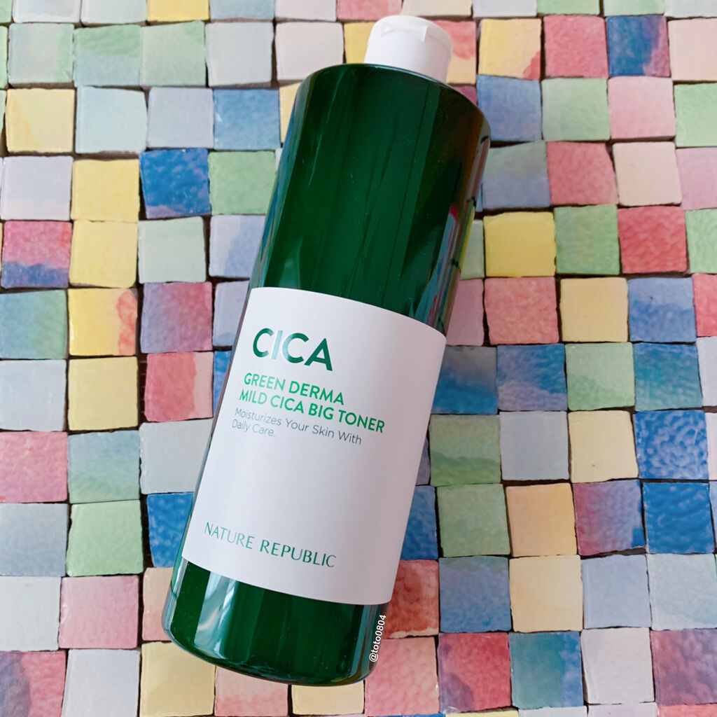 グリーン ダーマCICAビックトナー/ネイチャーリパブリック/化粧水を使ったクチコミ（1枚目）
