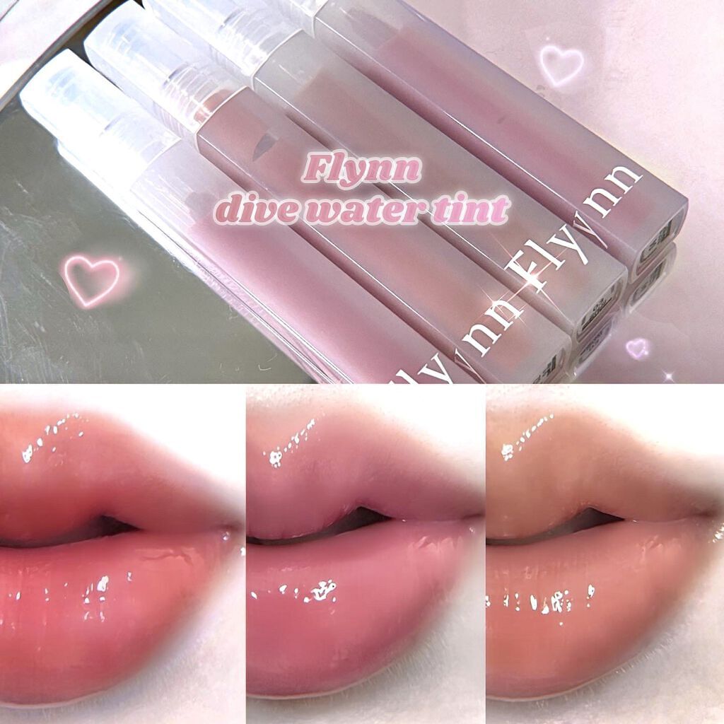 Flynn Dive Water Tintのクチコミ「＼めちゃくちゃ可愛い♡Flynn新作ティント／


🛒Flynn
ダイブウォーターティント
0.....」（1枚目）
