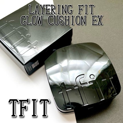 レイヤリングフィット グロークッションEX/TFIT/クッションファンデーションを使ったクチコミ(1枚目)