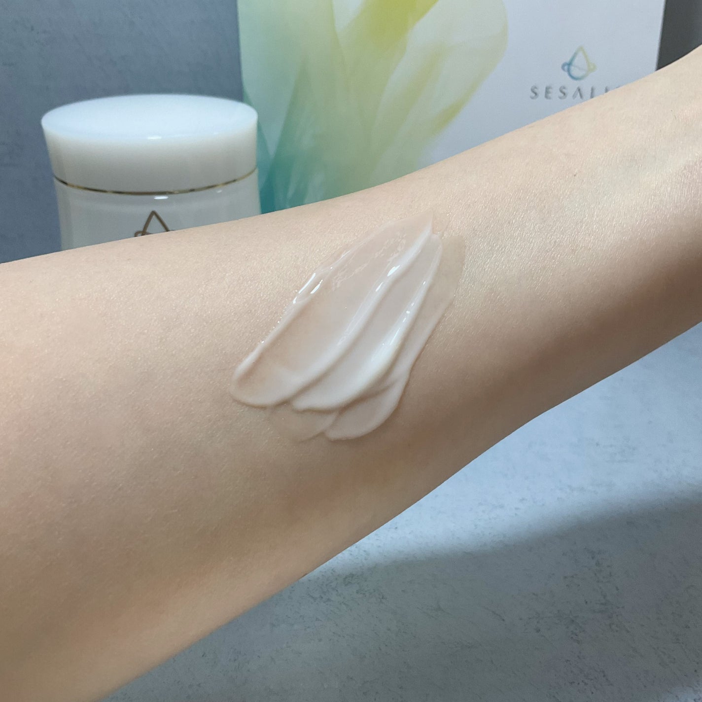 モイスチャージェルクリーム/SESALIS/フェイスクリームを使ったクチコミ(4枚目)