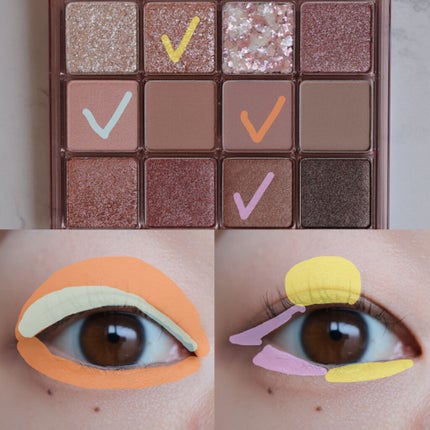 グラムチェンジマルチパレット/A.BLACK/マルチパレットを使ったクチコミ(4枚目)