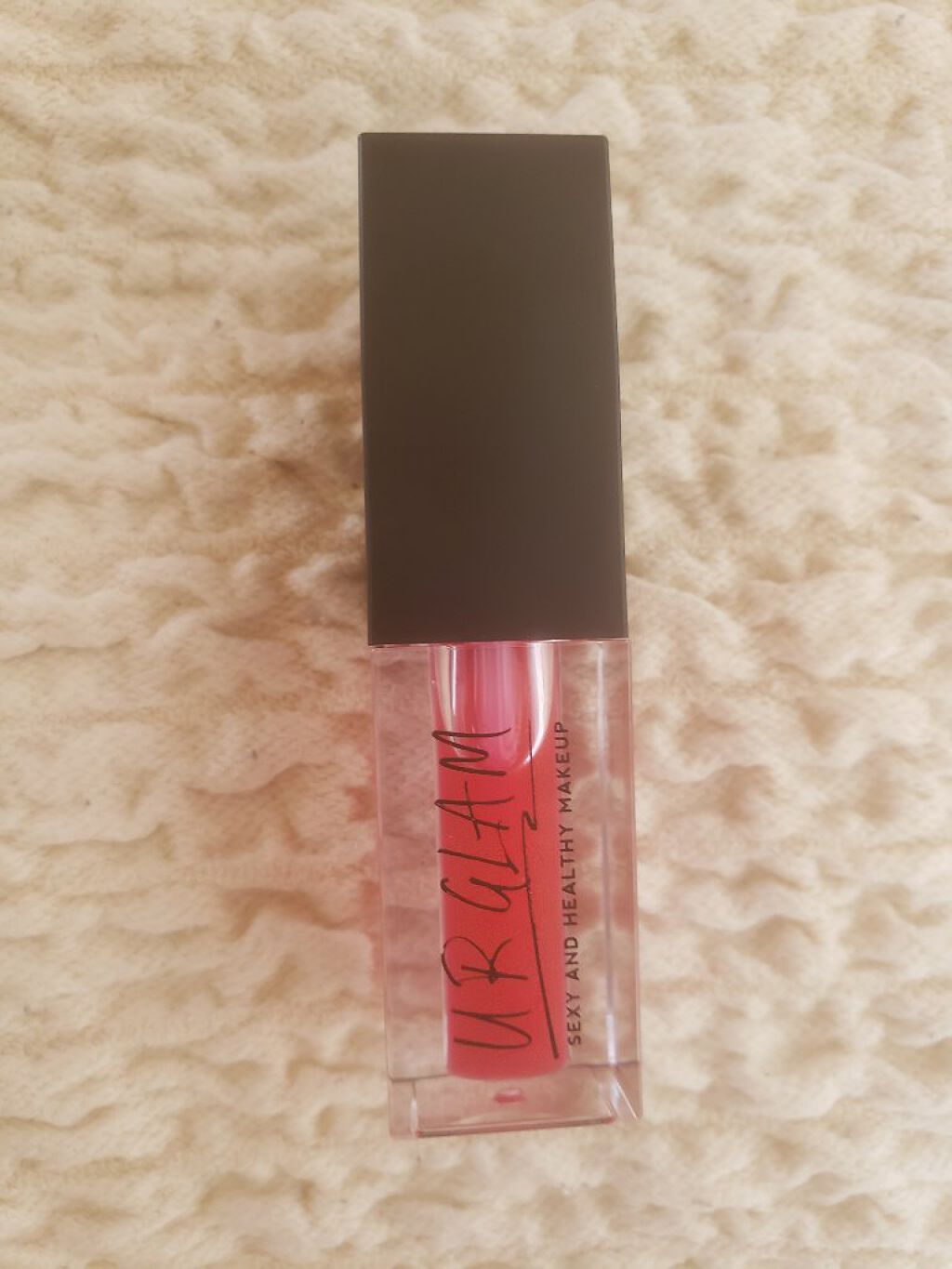 UR GLAM　LIP OIL ラズベリーピンク/U R GLAM/リップグロスを使ったクチコミ（1枚目）