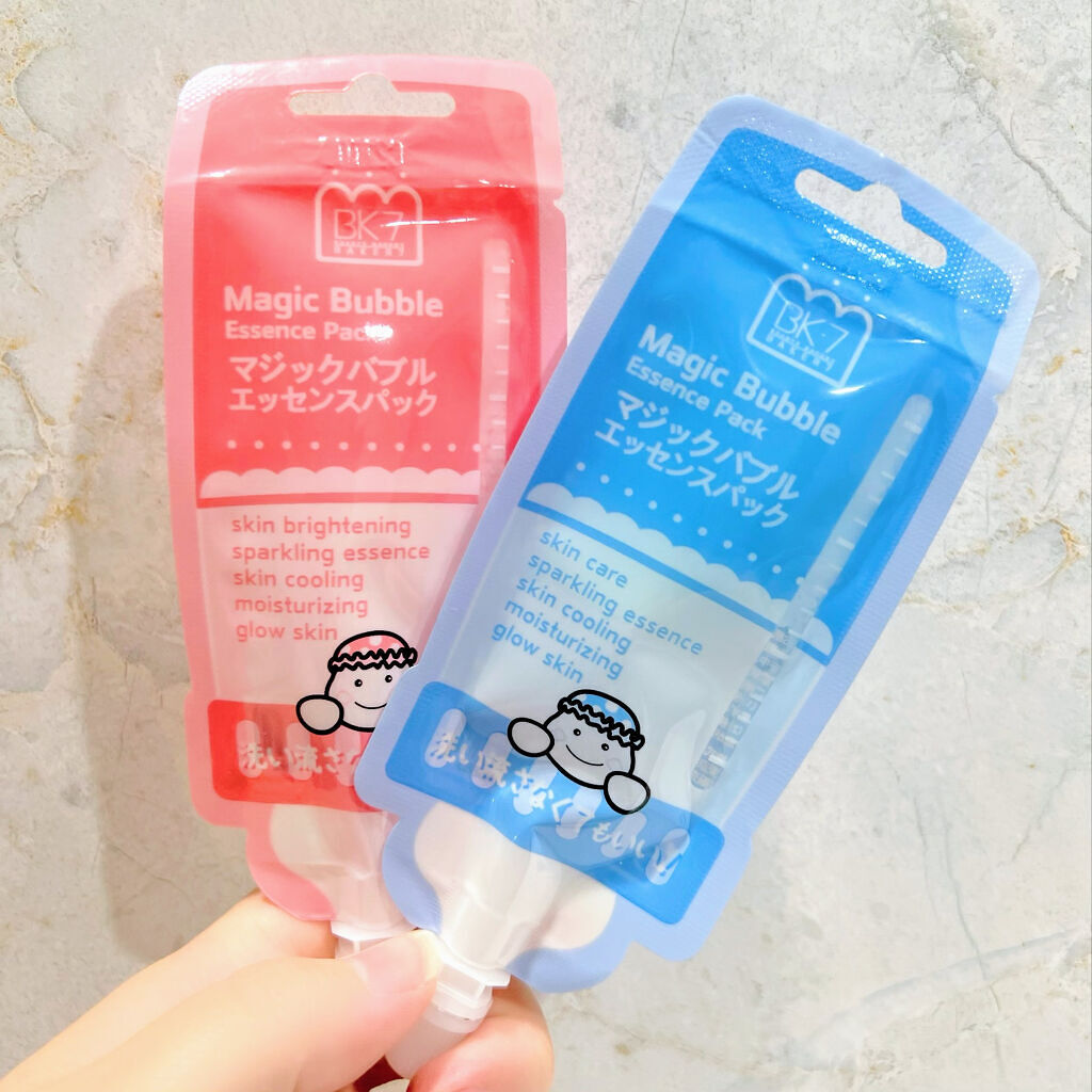 マジックバブルエッセンスパックMINI/BAKER7/シートマスク・パックを使ったクチコミ（2枚目）