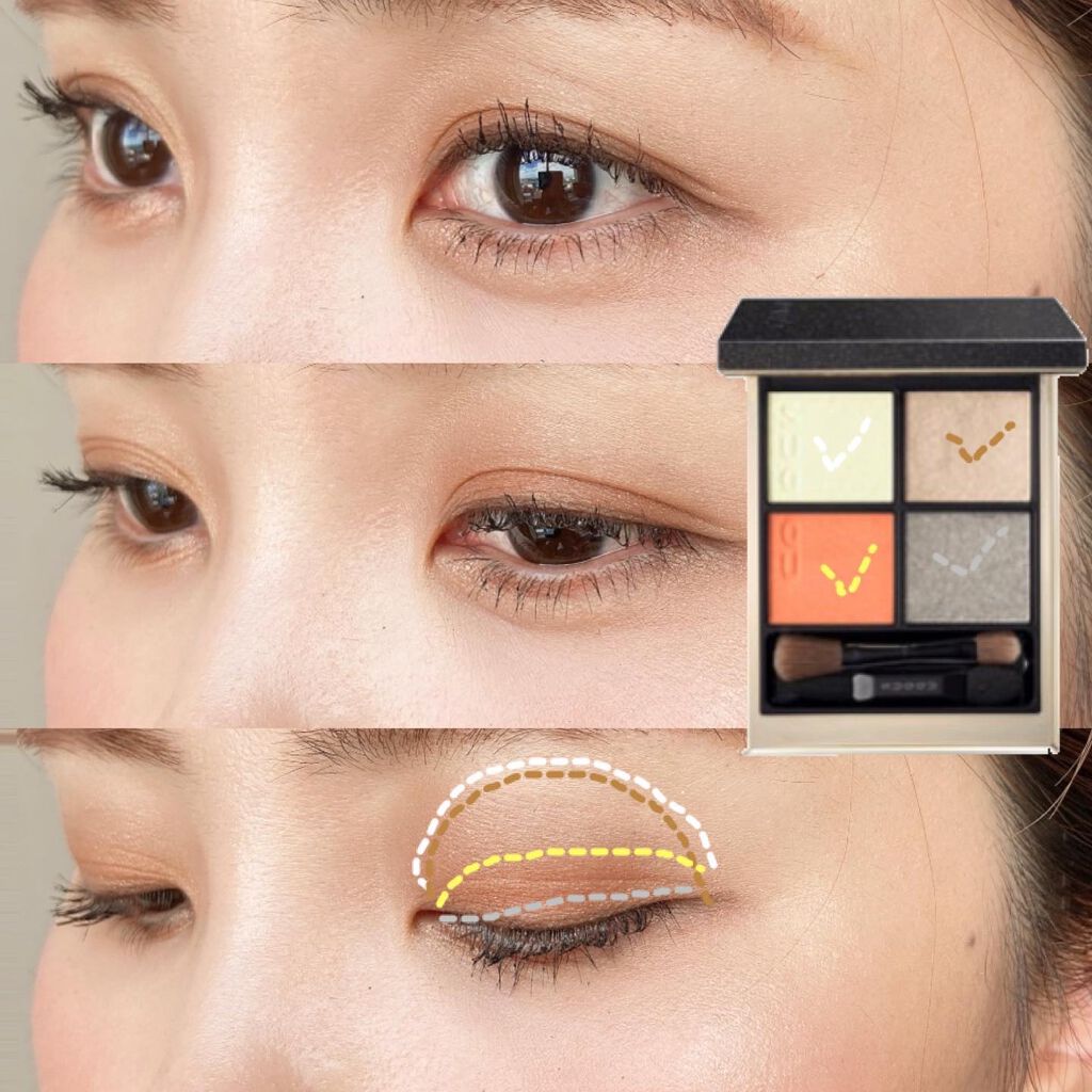 ホリデー メイクアップ キット A/B/SUQQU/メイクアップキットを使ったクチコミ(3枚目)