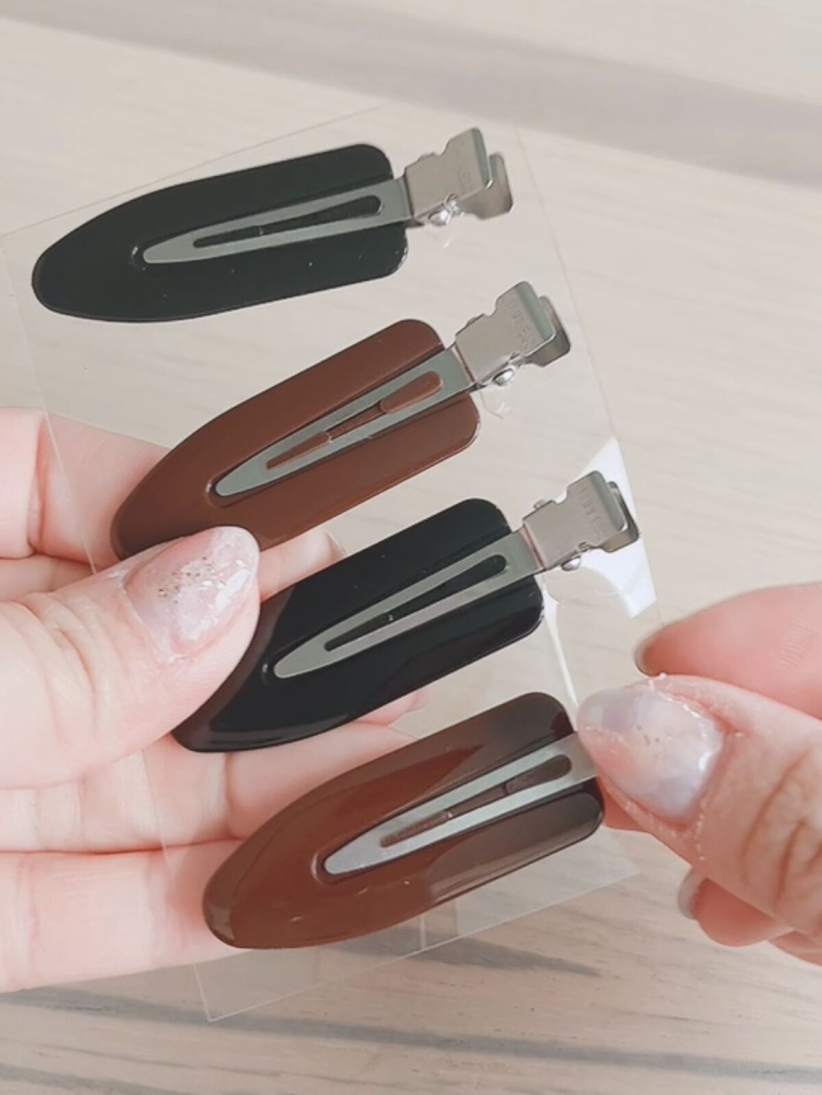 跡が付かない前髪クリップ/マペペ/ヘアアクセサリーを使ったクチコミ（2枚目）