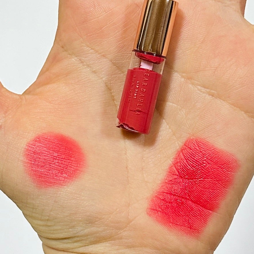 パラダイスドリーム ベルベット リップムース/DEAR DAHLIA/口紅を使ったクチコミ(2枚目)