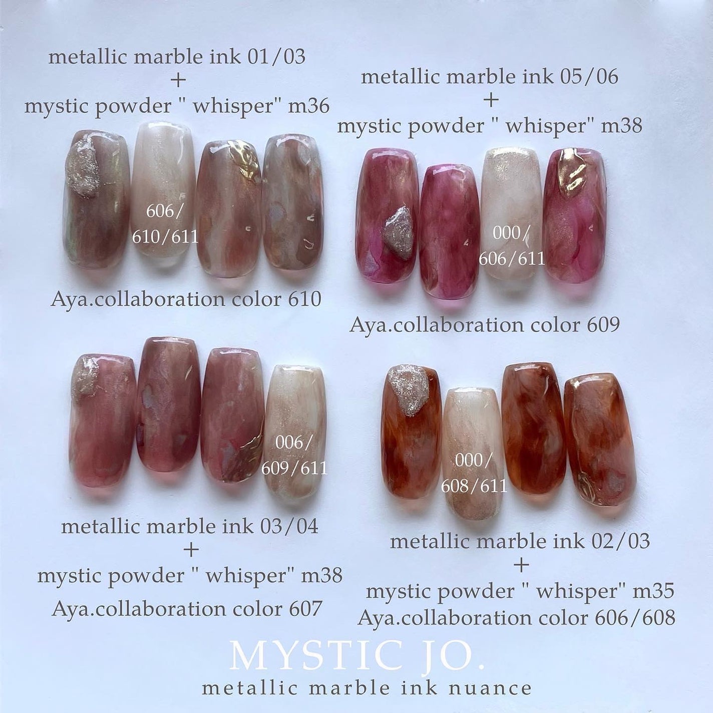 sato 🕊 self nail🫧🤍 on LIPS 「𝖬𝖸𝖲𝖳𝖨𝖢𝖩𝖮.×𝖠𝗒𝖺.𝖼𝗈𝗅𝗅𝖺𝖻𝗈𝗋𝖺𝗍𝗂𝗈𝗇𝖼𝗈𝗅𝗈..」(4枚目)