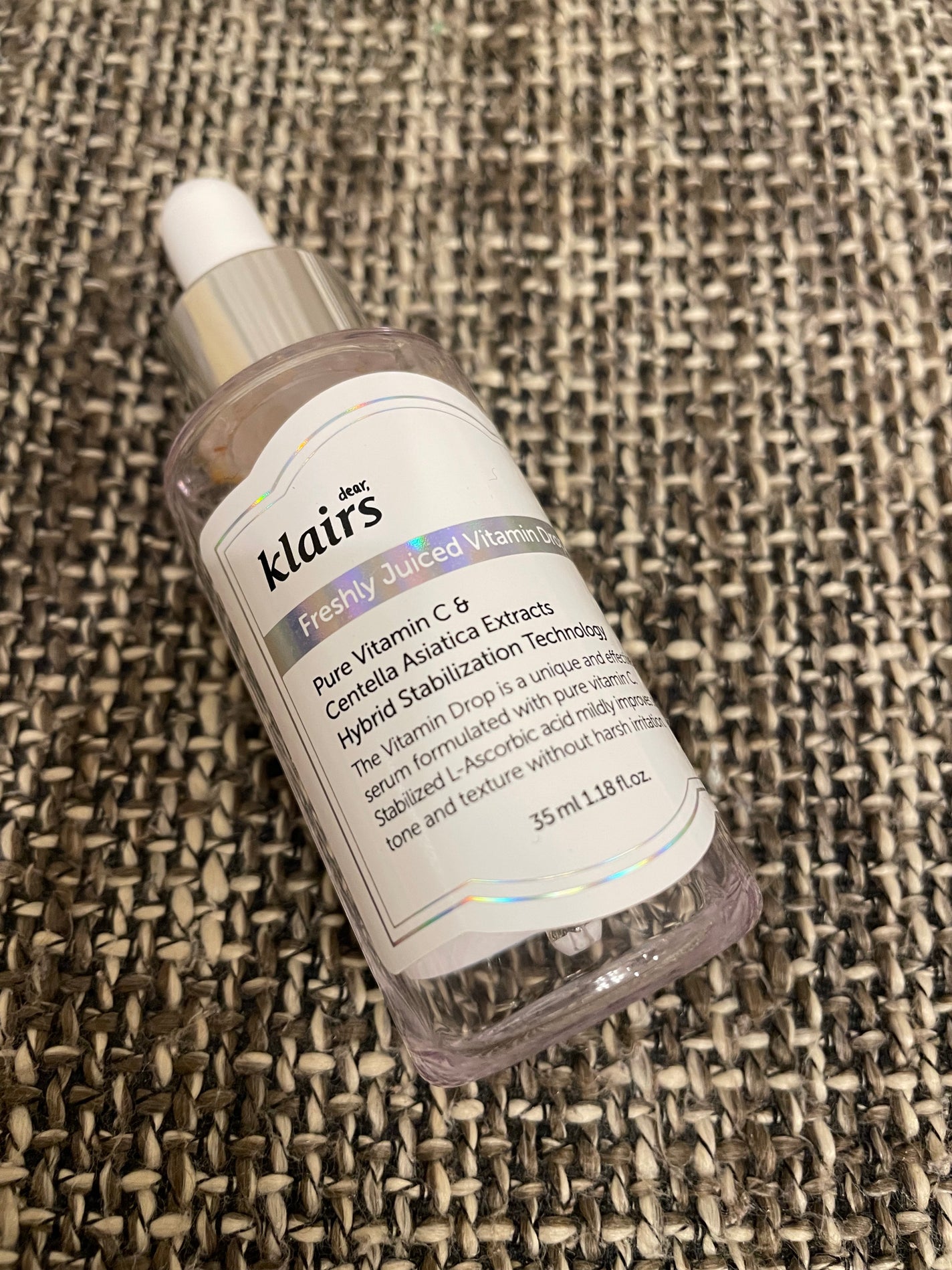 フレッシュリージュースドビタミンドロップ(35ml)/Klairs/美容液を使ったクチコミ(1枚目)