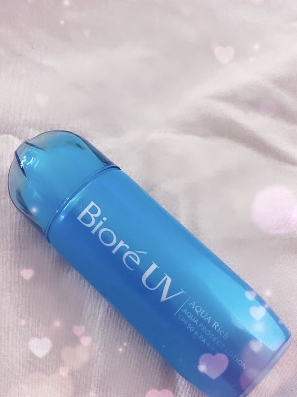 ビオレUV アクアリッチ アクアプロテクトローション(水層パック)/ビオレ/日焼け止めローションを使ったクチコミ（1枚目）