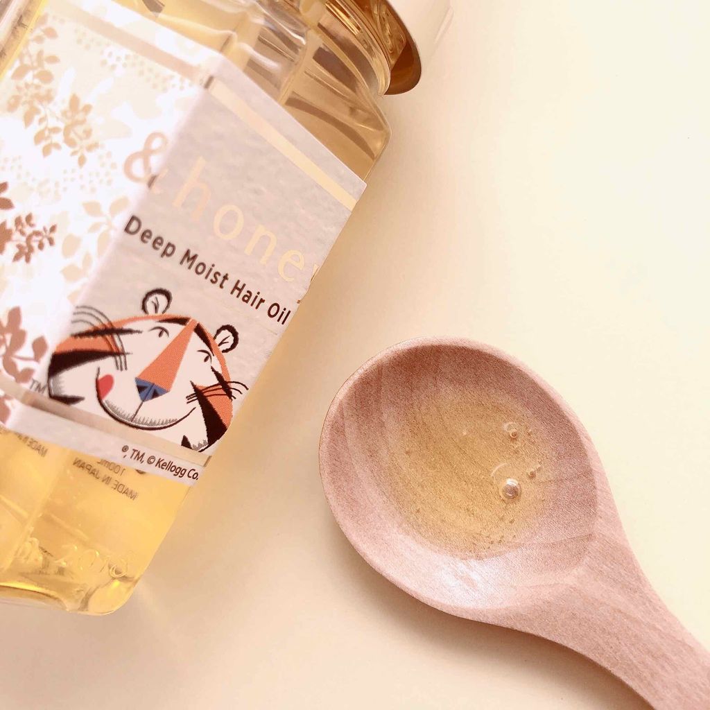 ディープモイスト ヘアオイル3.0/&honey/ヘアオイルを使ったクチコミ(3枚目)