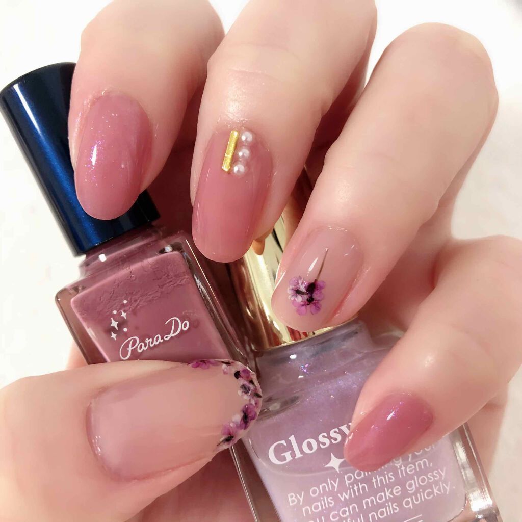 クイッククリスタルコート/ネイリスト/ネイルトップコートを使ったクチコミ（1枚目）